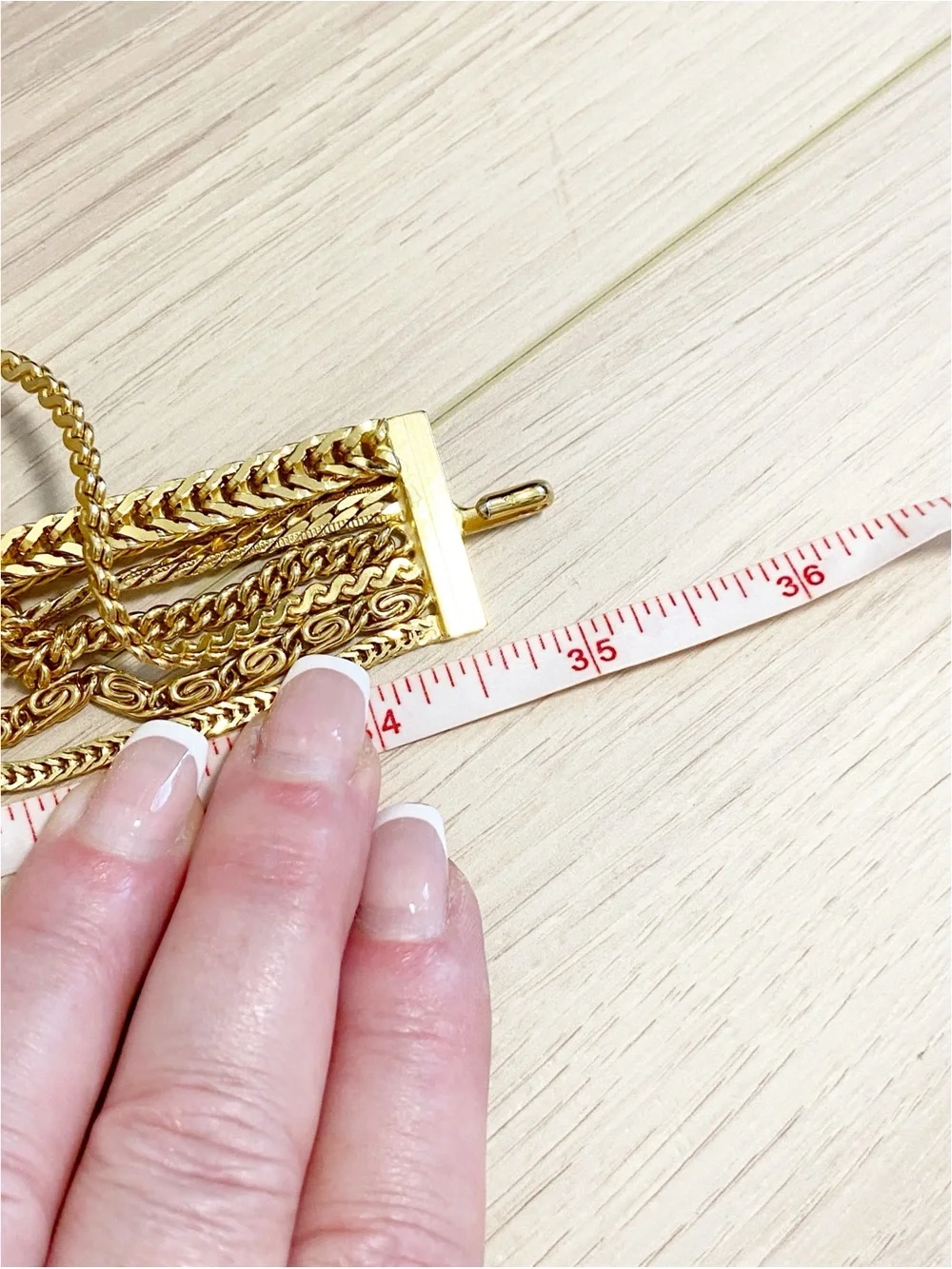 Authentic vintage 1980s or 1990s NANNI Milano multi-strand gold metal mesh belt